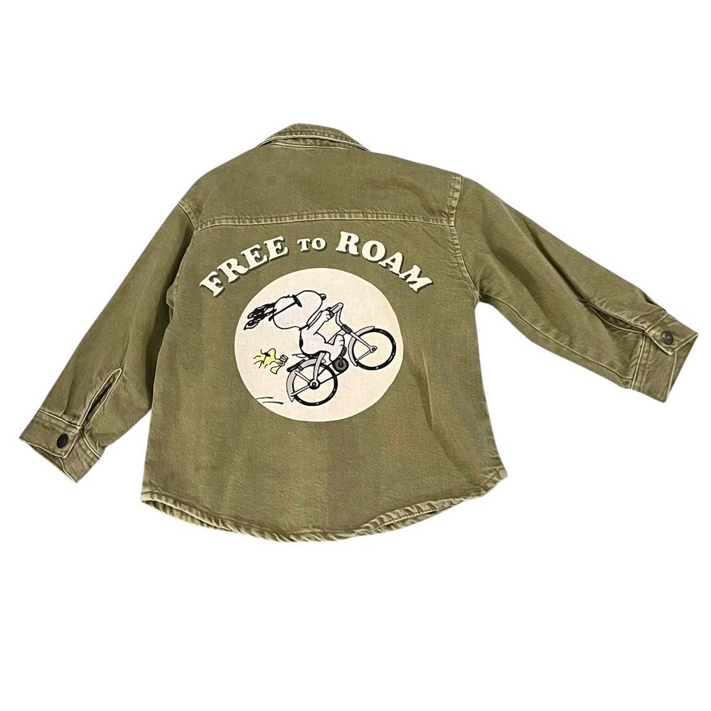 Zara Snoopy Peanuts Jacket *best a 2T - Picture 2 of 6